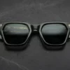 Sunglasses Model Sterett in Color Viper with Tarragon lenses from Jacques Marie Mage's Last Frontier Special collection