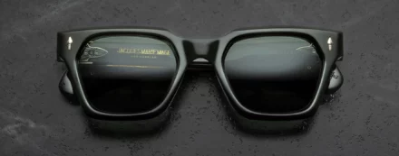 Sunglasses Model Sterett in Color Viper with Tarragon lenses from Jacques Marie Mage's Last Frontier Special collection