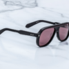 Sunglasses Model Teewinot in color Black with Mahogany lenses from Jacques Marie Mage