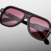 Sunglasses Model Teewinot in color Black with Mahogany lenses from Jacques Marie Mage