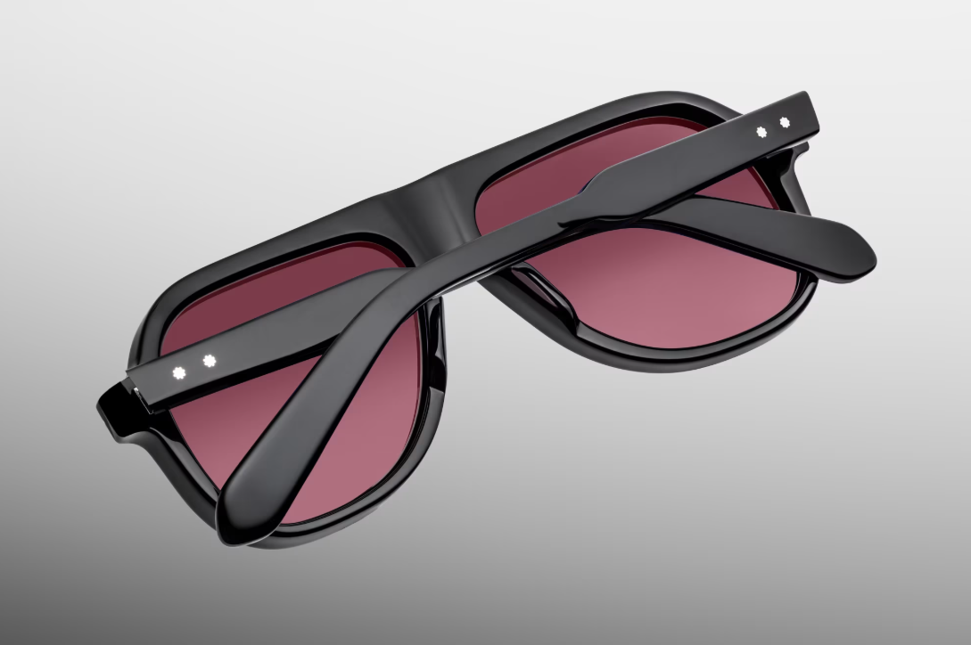 Sunglasses Model Teewinot in color Black with Mahogany lenses from Jacques Marie Mage