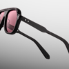 Sunglasses Model Teewinot in color Black with Mahogany lenses from Jacques Marie Mage