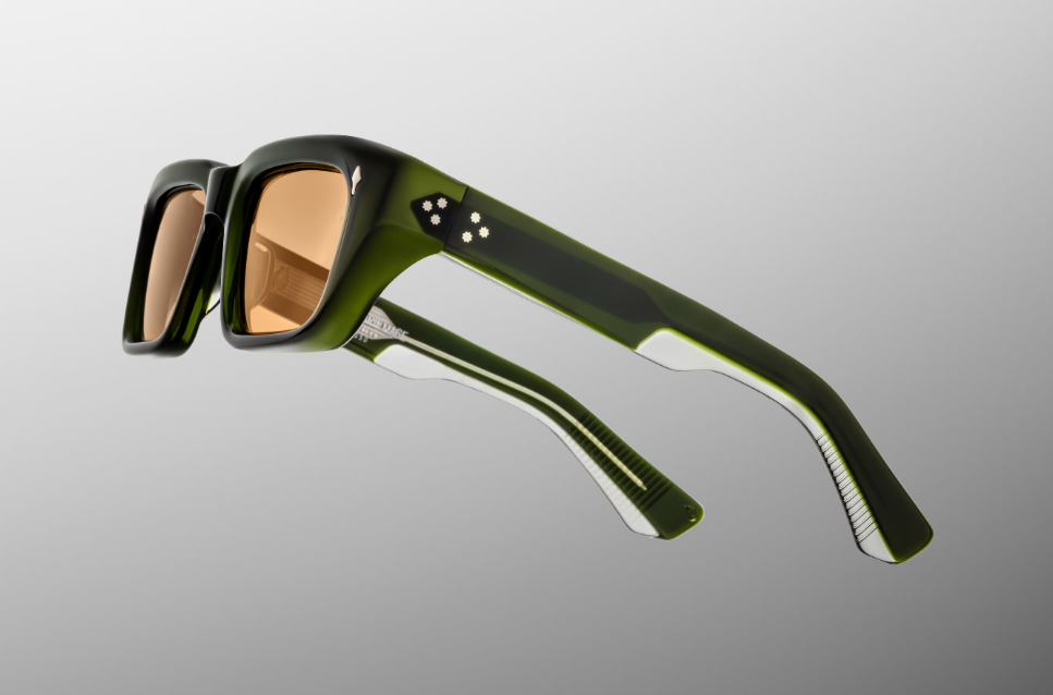 Sunglasses Model Walker in Color Borneo with orange lenses from Jacques Marie Mage