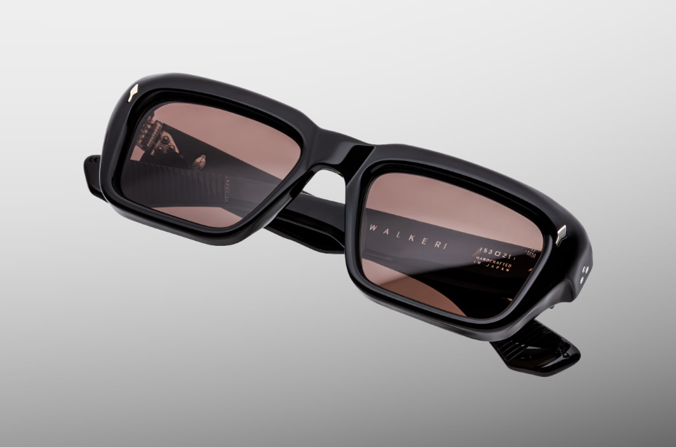 Sunglasses Model Walker in Color Willow with Deep Brown CR39 Lenses from Jacques Marie Mage