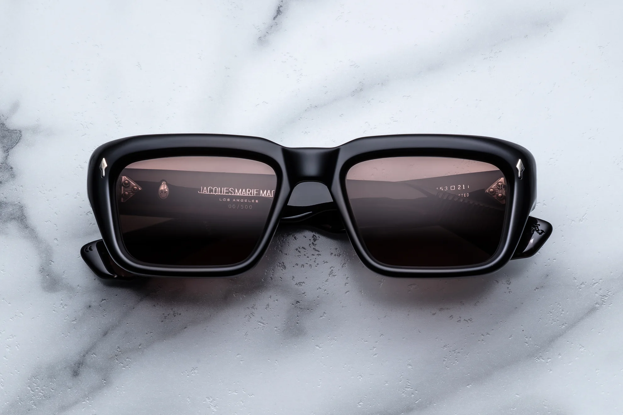 Sunglasses Model Walker in Color Willow with Deep Brown CR39 Lenses from Jacques Marie Mage