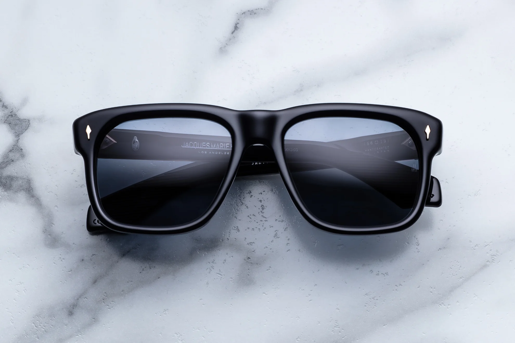 Sunglasses Model Yves in Lacquer with Lacquer lenses from Jacques Marie Mage