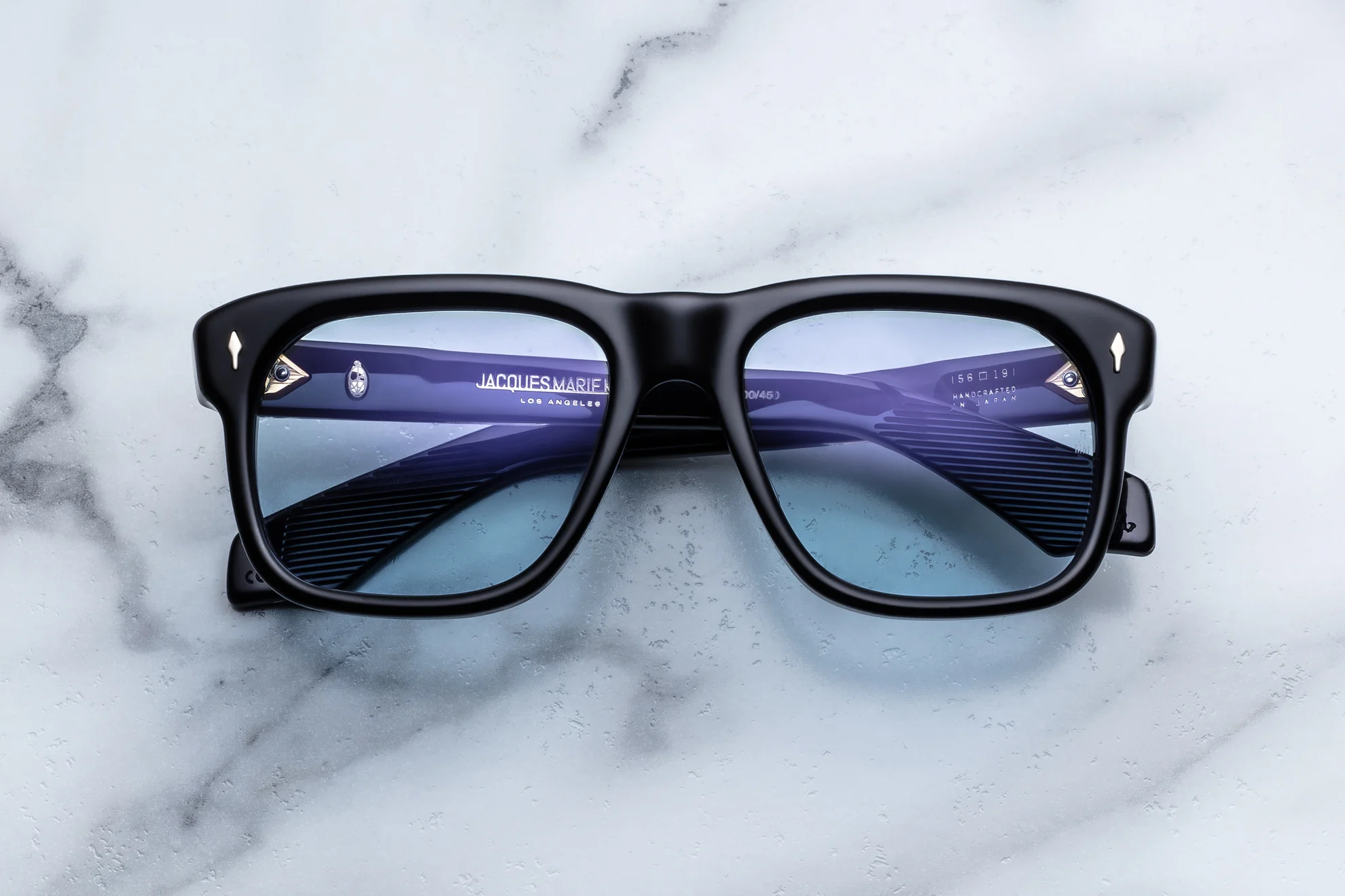 Sunglasses Model Yves in Color Obscure with Serene lenses from Jacques Marie Mage