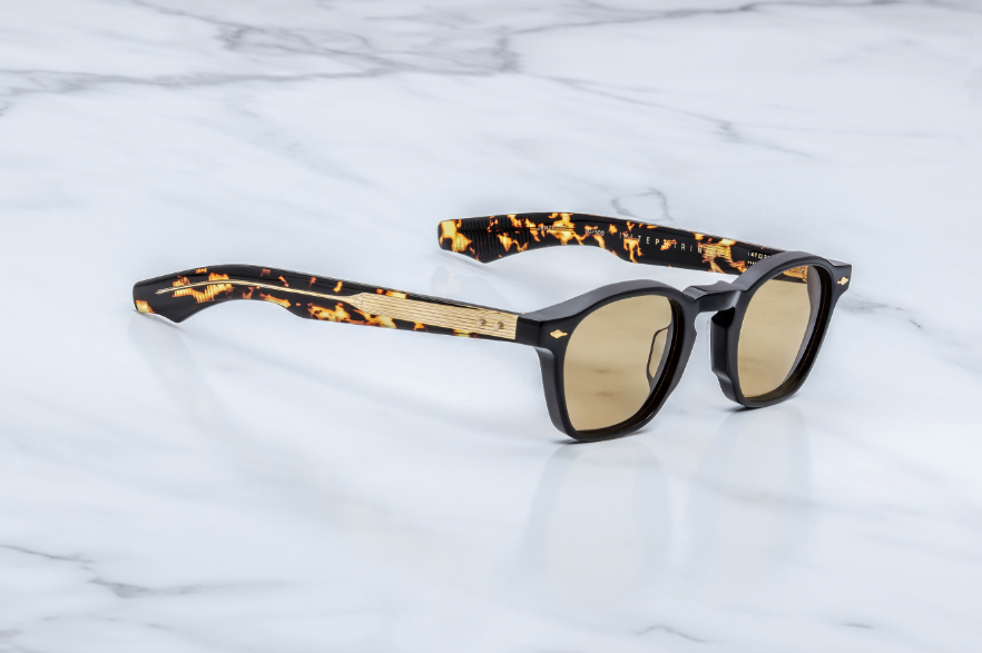 Sunglasses Model Zephirin 47 in Color Tavern with Orange lenses from Jacques Marie Mage