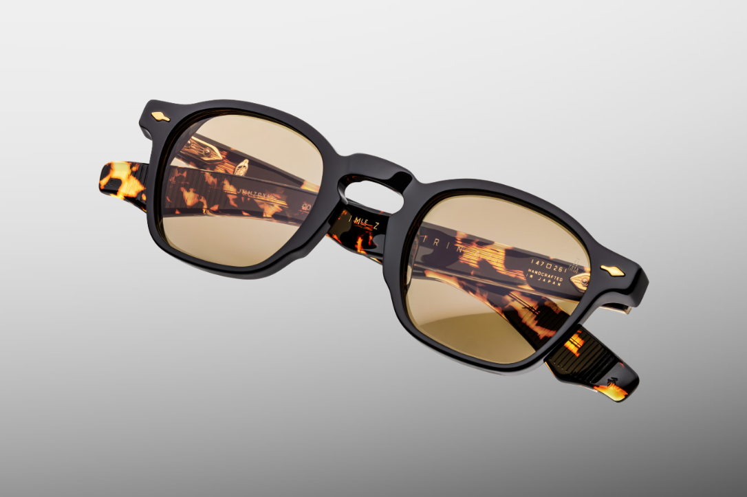 Sunglasses Model Zephirin 47 in Color Tavern with Orange lenses from Jacques Marie Mage