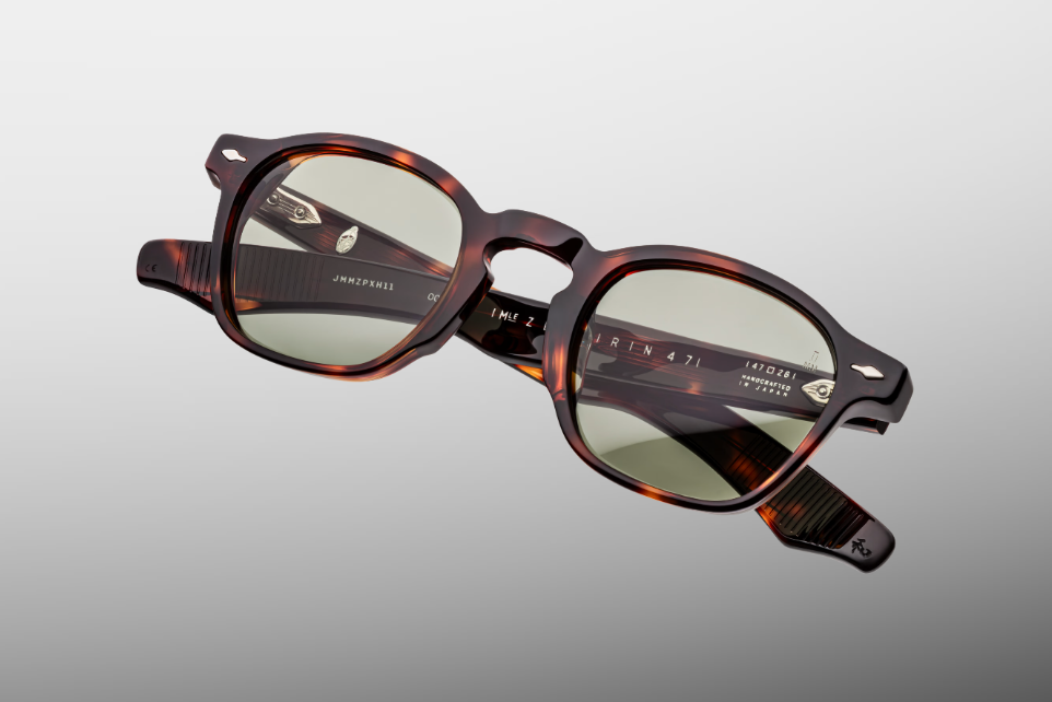 Sunglasses Model Zephirin 47 in Color Tenace with Light Bottle Green lenses from Jacques Marie Mage