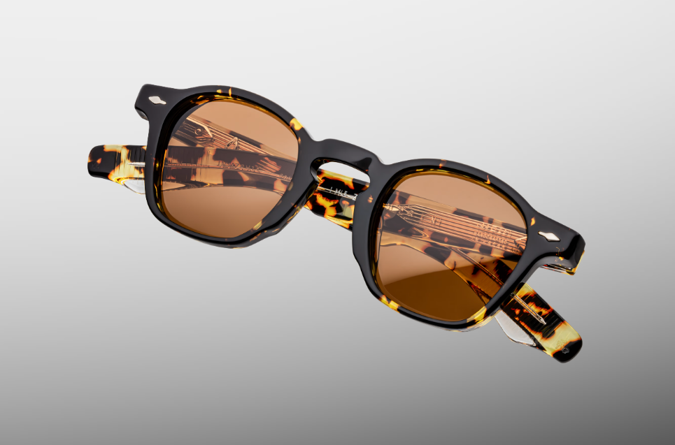 Sunglasses Model Zephirin in Color Tokyo with Orange lenses from Jacques Marie Mage