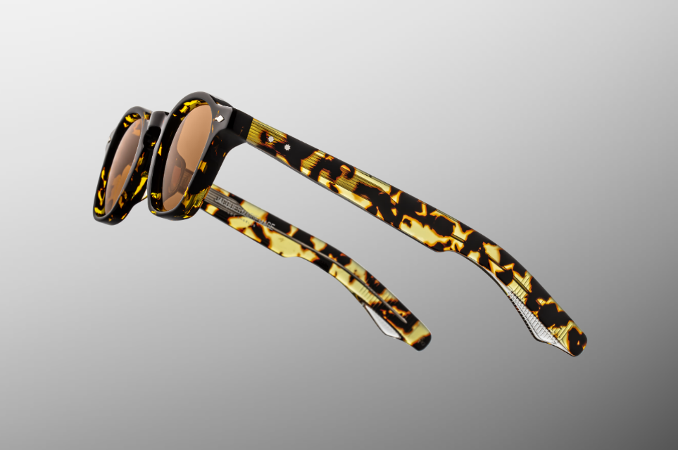 Sunglasses Model Zephirin in Color Tokyo with Orange lenses from Jacques Marie Mage