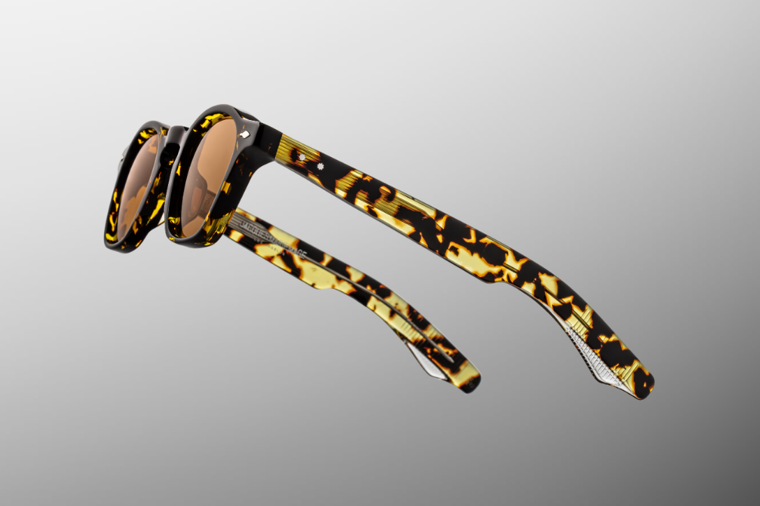 Sunglasses Model Zephirin in Color Tokyo with Orange lenses from Jacques Marie Mage