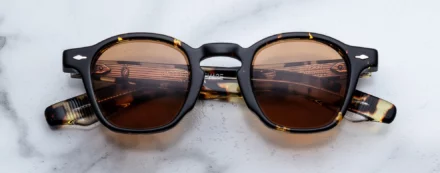 Sunglasses Model Zephirin in Color Tokyo with Orange lenses from Jacques Marie Mage