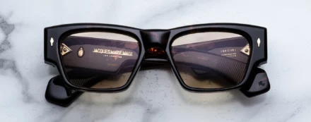 Sunglasses Model Zimmerman in Color Agar with Yellow lenses from Jacques Marie Mage