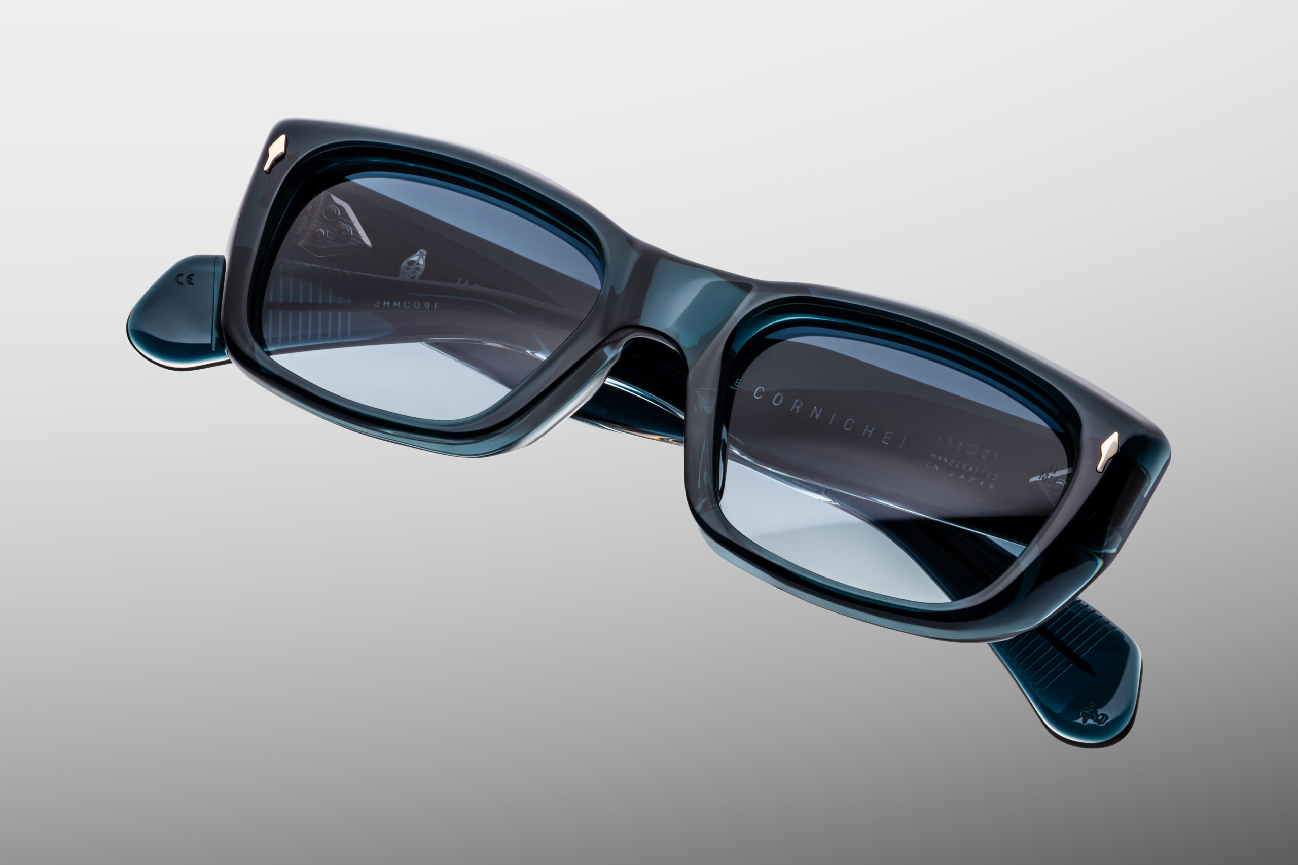Sunglasses Model Corniche in Color Indigo with Denim Gradient lenses from Jacques Marie Mage