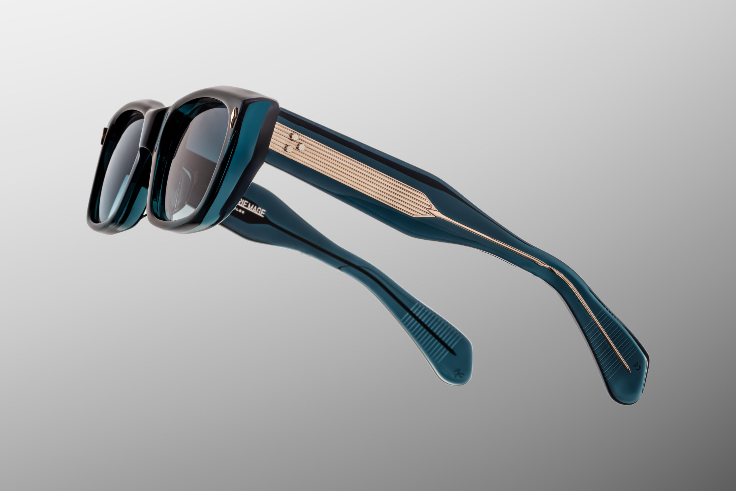 Sunglasses Model Corniche in Color Indigo with Denim Gradient lenses from Jacques Marie Mage