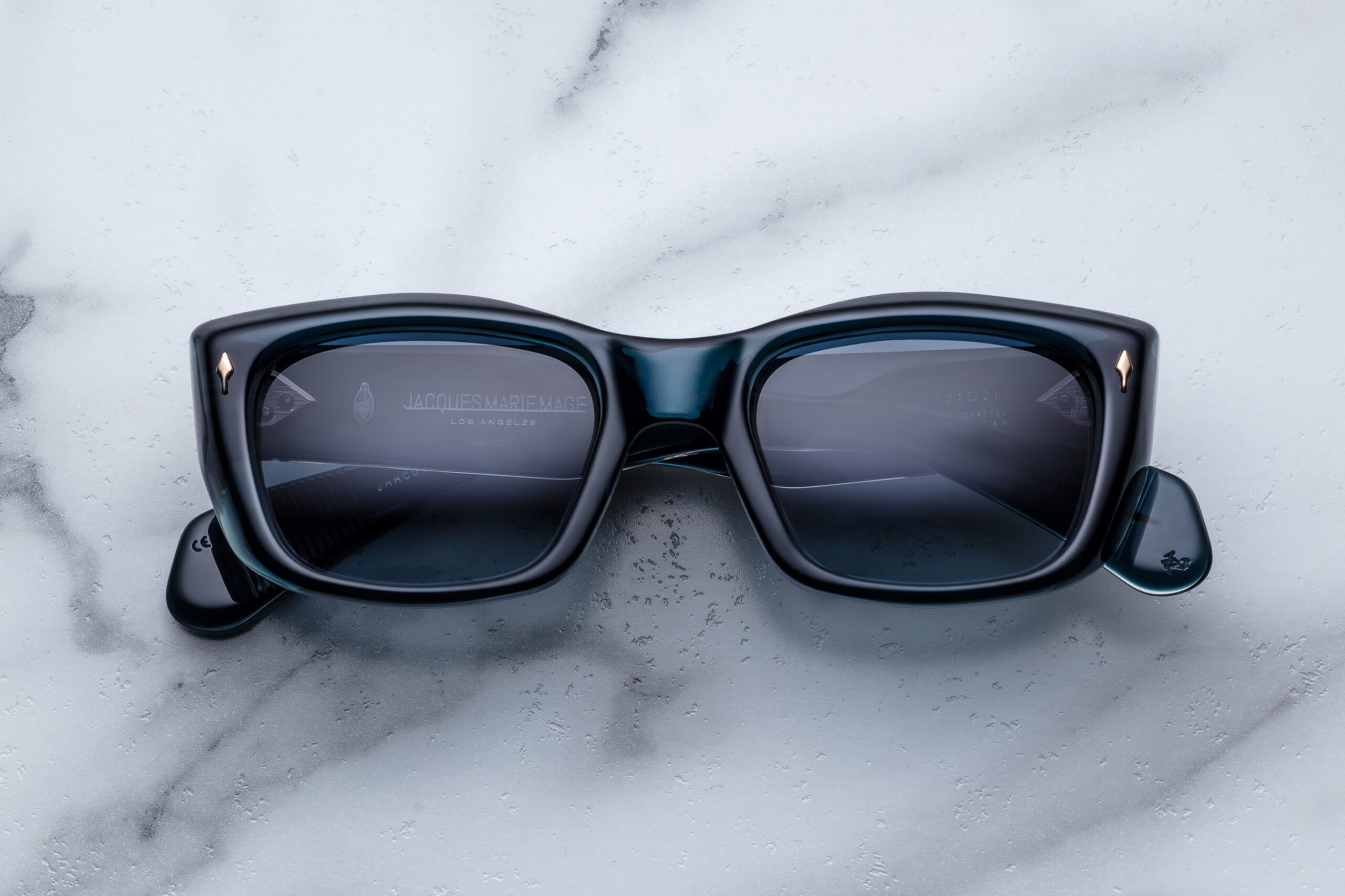 Sunglasses Model Corniche in Color Indigo with Denim Gradient lenses from Jacques Marie Mage