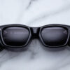 Sunglasses Model Corniche in Color Raven with Charcoal lenses from Jacques Marie Mage