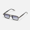 Sunglasses Model Dane in Color C420 with Dark Blue Gradient lenses