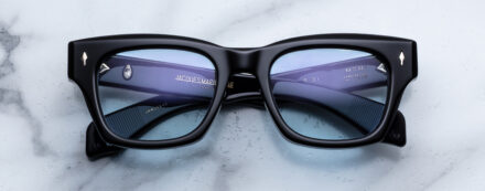 Sunglasses Model Dealan 53 in Color Obscure with Serene Blue lenses from Jacques Marie Mage