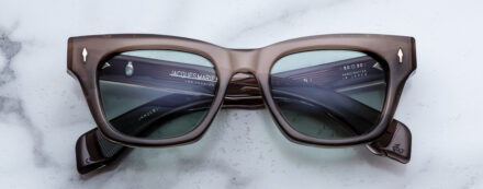 Sunglasses Model Dealan in Dusty Jade with Grove CR39 lenses from Jacques Marie Mage