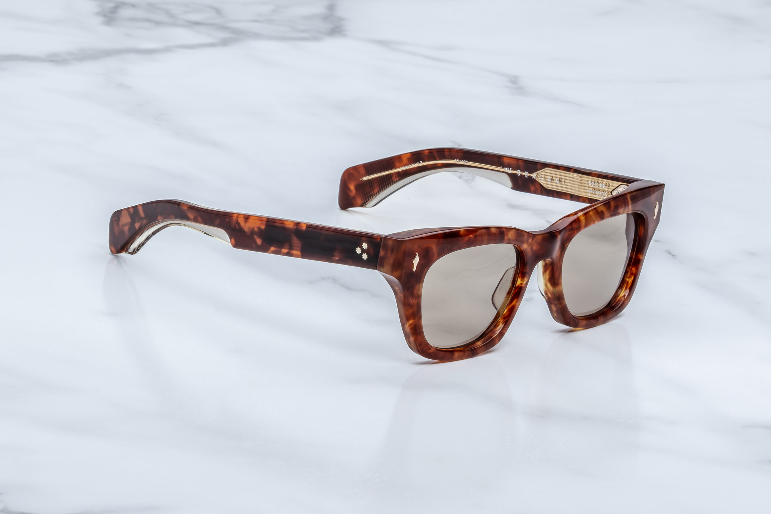 Sunglasses Model Dealan in Color Honeycomb with Honeycomb lenses from Jacques Marie Mage