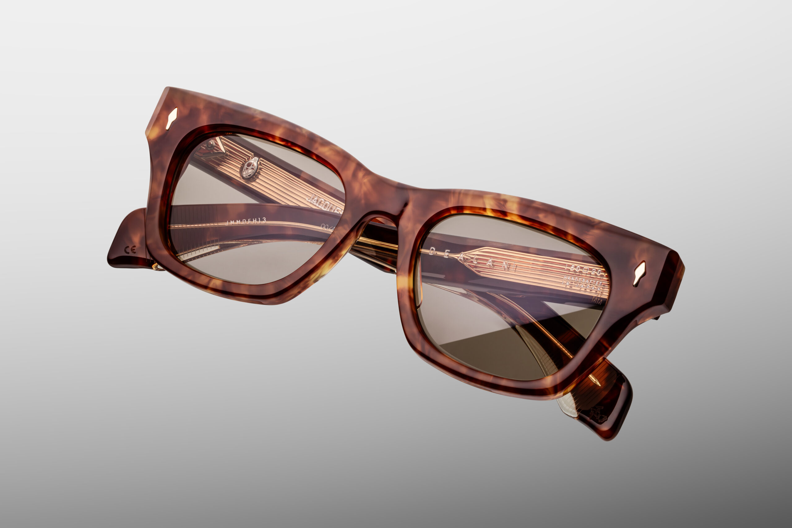 Sunglasses Model Dealan in Color Honeycomb with Honeycomb lenses from Jacques Marie Mage