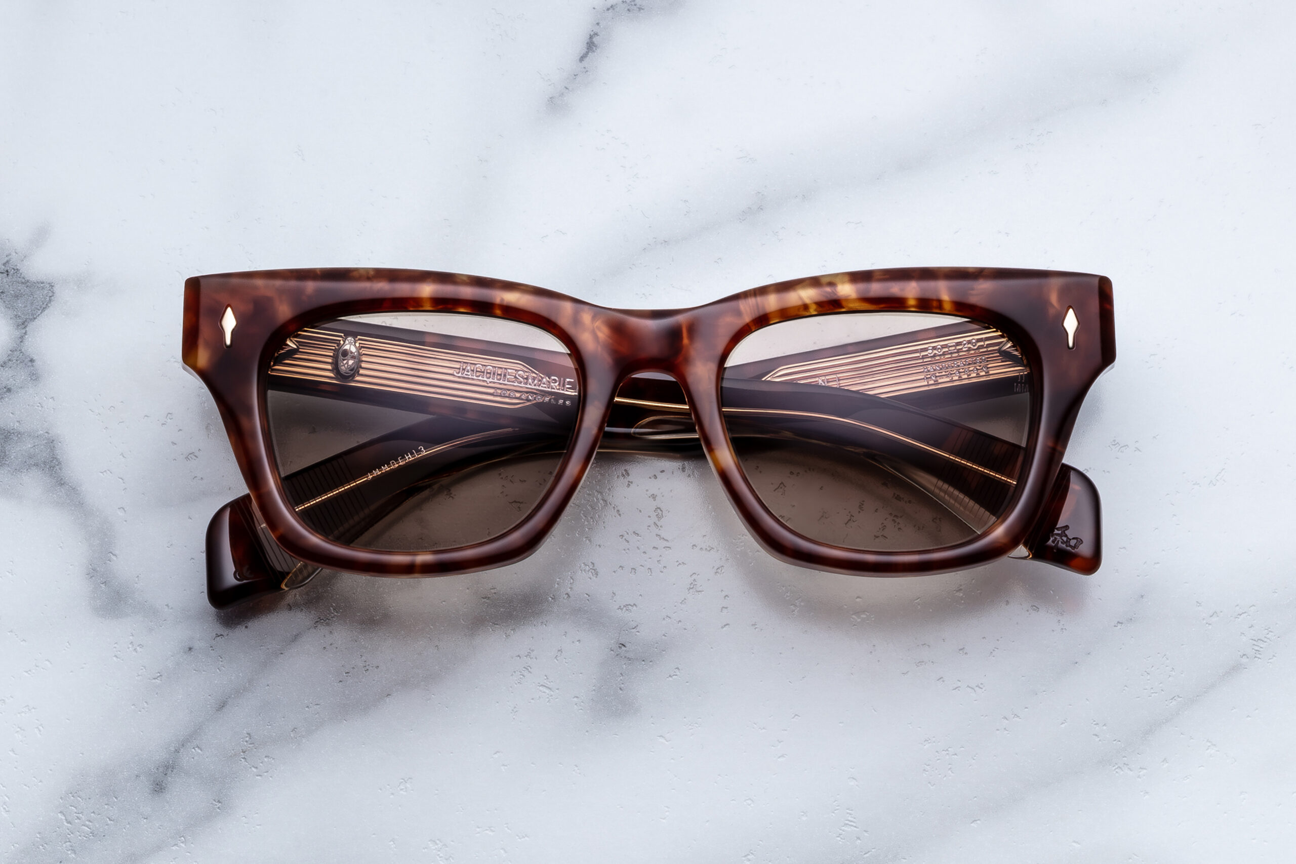 Sunglasses Model Dealan in Color Honeycomb with Honeycomb lenses from Jacques Marie Mage
