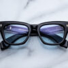 Sunglasses Model Dealan in Color Obscure with Serene Blue lenses from Jacques Marie Mage