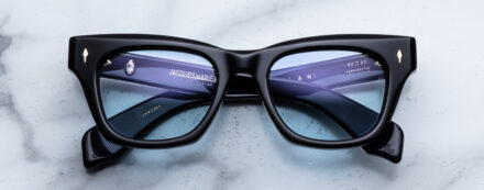 Sunglasses Model Dealan in Color Obscure with Serene Blue lenses from Jacques Marie Mage