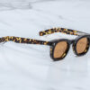 Sunglasses Model Devaux in Color Tokyo with Orange lenses from Jacques Marie Mage