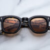 Sunglasses Model Devaux in Color Tokyo with Orange lenses from Jacques Marie Mage