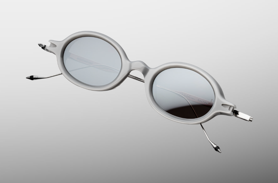 Sunglasses Model Balthazar in color Argent with Su