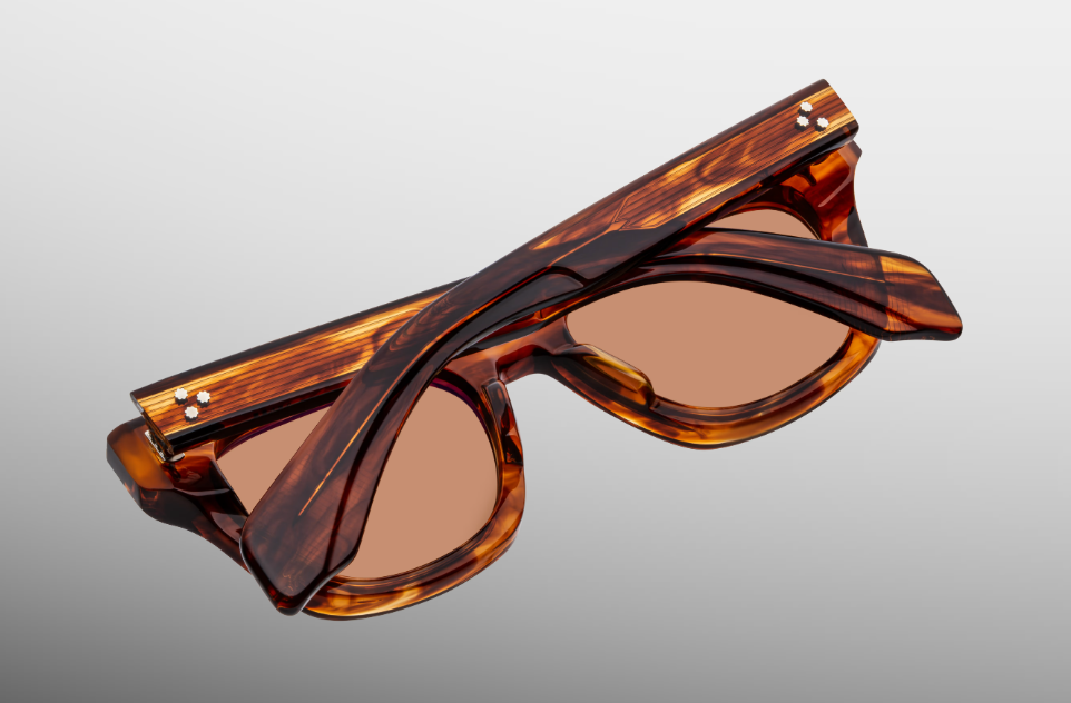 Sunglasses Model Dealan in color Bourbon with Dark Tuscan lenses from Jacques Marie Mage