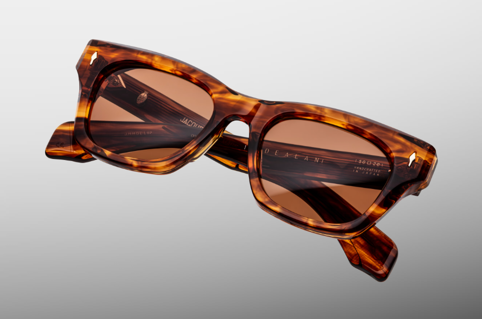 Sunglasses Model Dealan in color Bourbon with Dark Tuscan lenses from Jacques Marie Mage