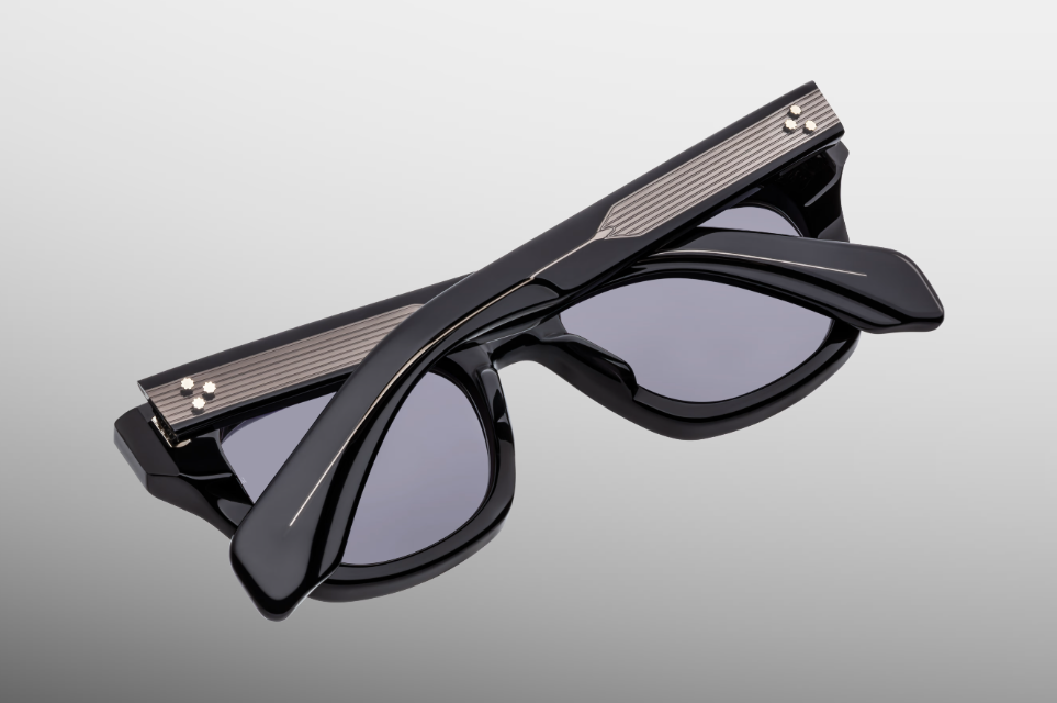 Sunglasses Model Dealan in Color Raven with Grey lenses from Jacques Marie Mage