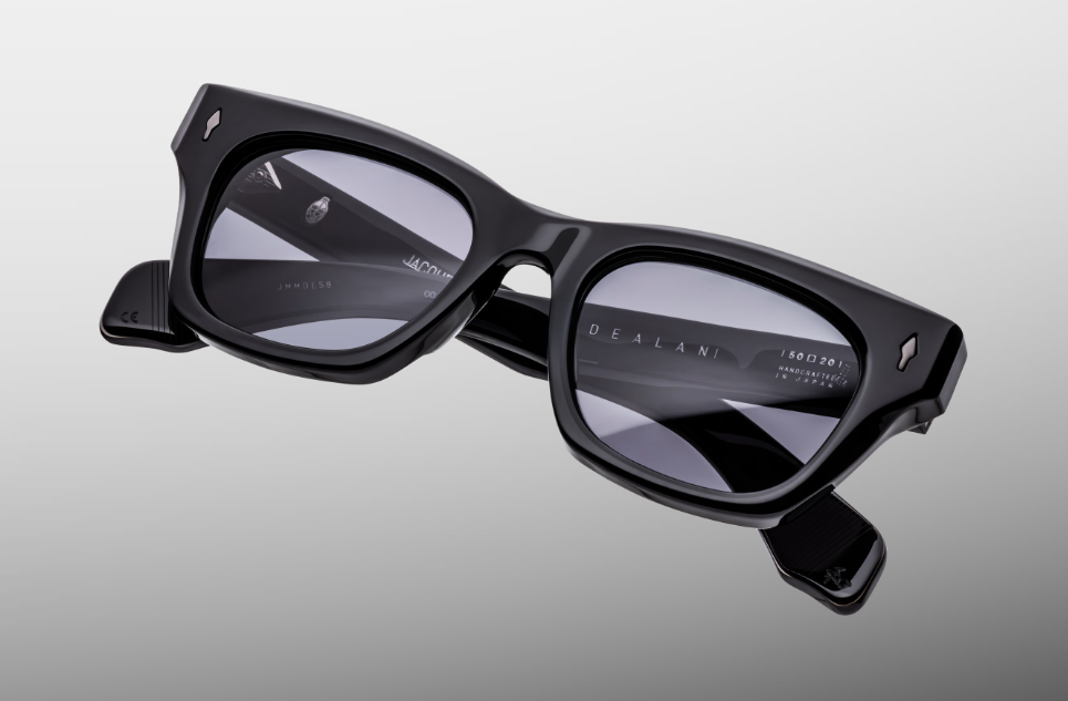 Sunglasses Model Dealan in Color Raven with Grey lenses from Jacques Marie Mage