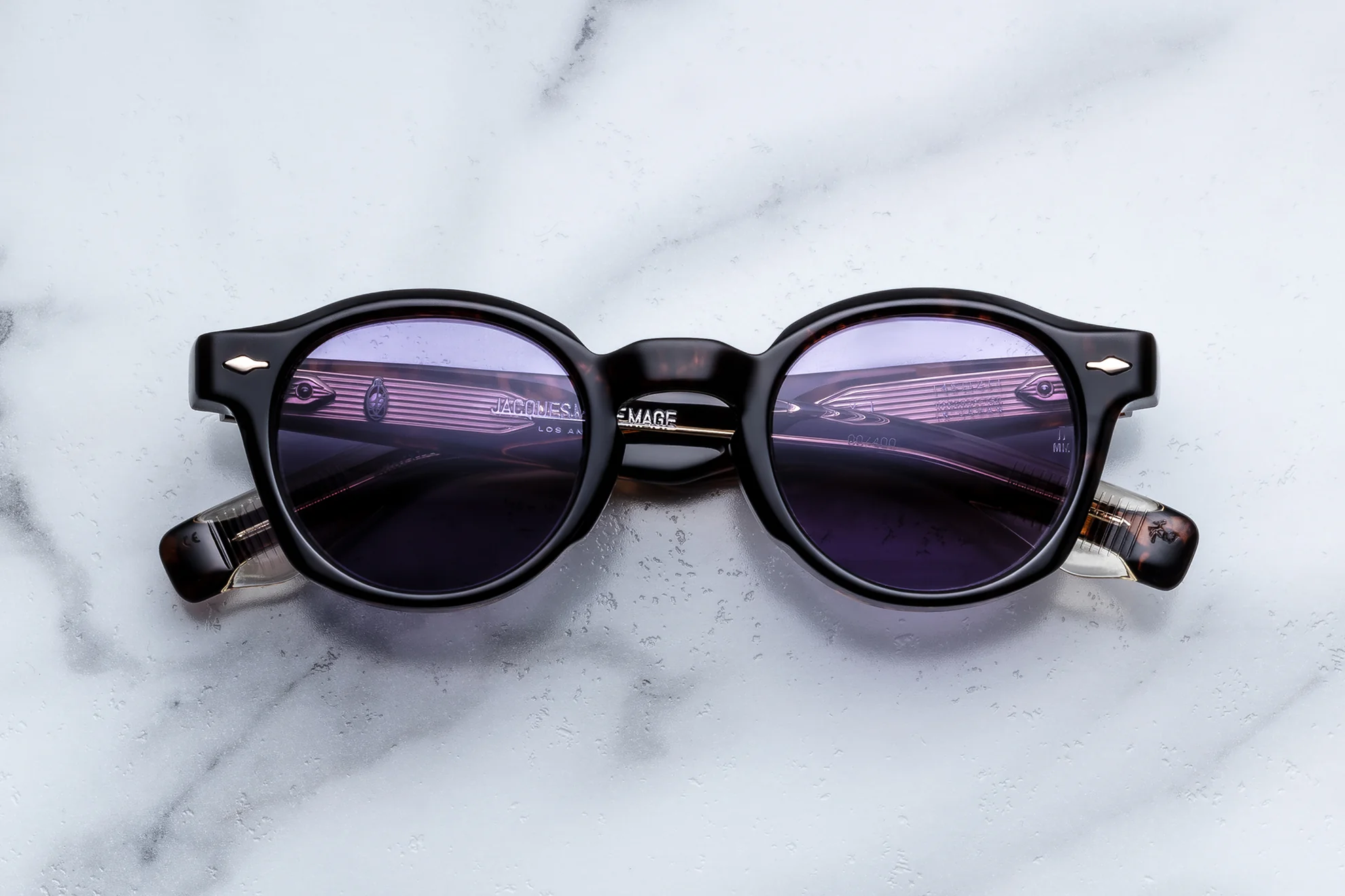 Sunglasses Model Felix in Color Beau with Nimbus lenses from Jacques Marie Mage