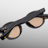 Sunglasses Model Felix in Color Noir 9 with Dark Tuscan lenses from Jacques Marie Mage