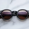 Sunglasses Model Felix in Color Noir 9 with Dark Tuscan lenses from Jacques Marie Mage