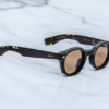 Sunglasses Model Felix in Color Noir 9 with Dark Tuscan lenses from Jacques Marie Mage