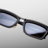 Sunglasses Model Gaspard in color Vanta with Ultra Black Mirror lenses from Jacques Marie Mage
