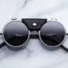 Sunglasses Model Glacier in color Silver with Grey lenses from Jacques Marie Mage's RMFC special collection