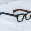 Optical Frame Model Ichikawa in color Noir X from Jacques Marie Mage