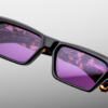 Sunglasses Model Melchior in Color Amethyst with orchyd lenses from Jacques Marie Mage