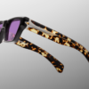 Sunglasses Model Melchior in Color Amethyst with orchyd lenses from Jacques Marie Mage