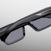 Sunglasses Model Melchior in Color Vanta with Ultra Black Mirror lenses from Jacques Marie Mage