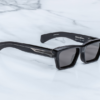 Sunglasses Model Melchior in Color Vanta with Ultra Black Mirror lenses from Jacques Marie Mage