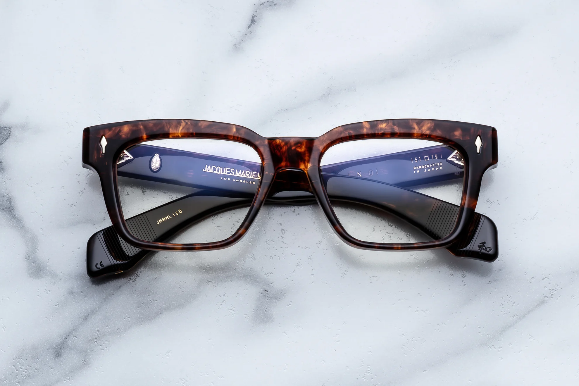 Optical Frame Model Molino in Color Samoa with SUperlight Brown lenses